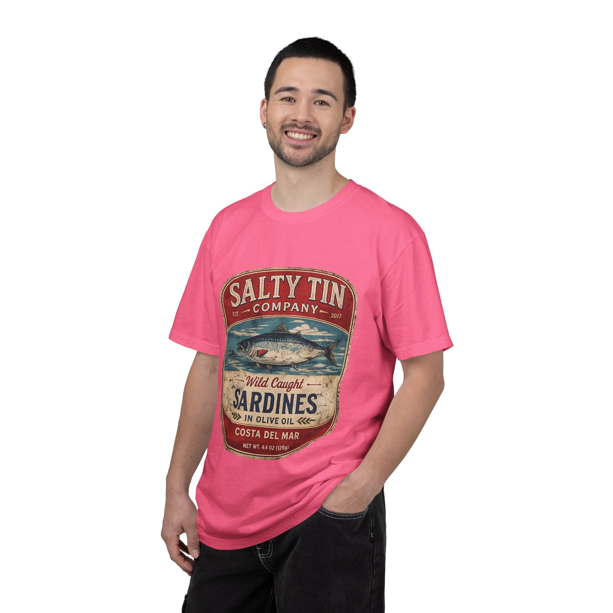 Vintage 'Salty Tin Company' Sardines T-Shirt - Creations by Chris and Carlos