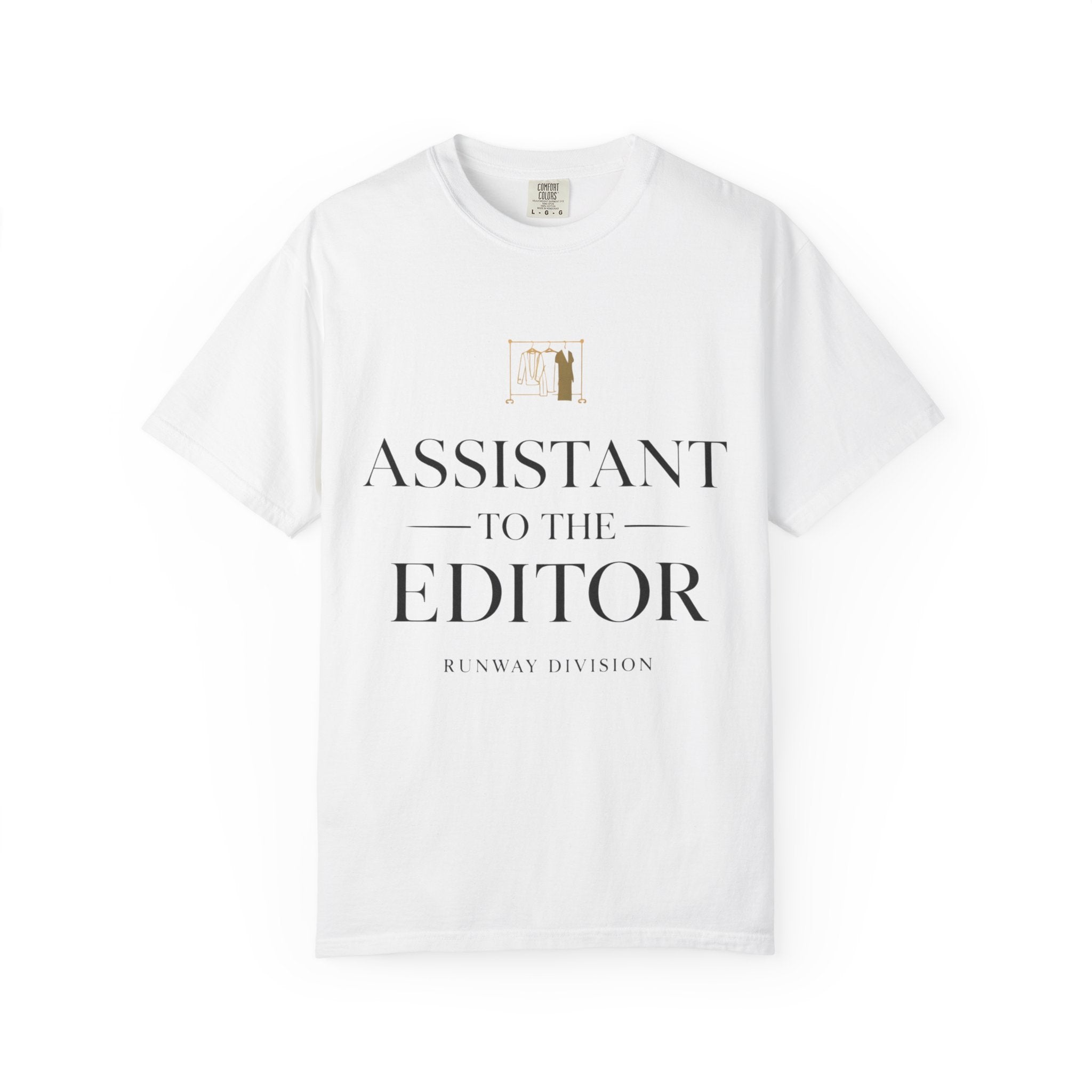 Assistant to the Editor T-Shirt — Editorial Staff Gift - Creations by Chris and Carlos