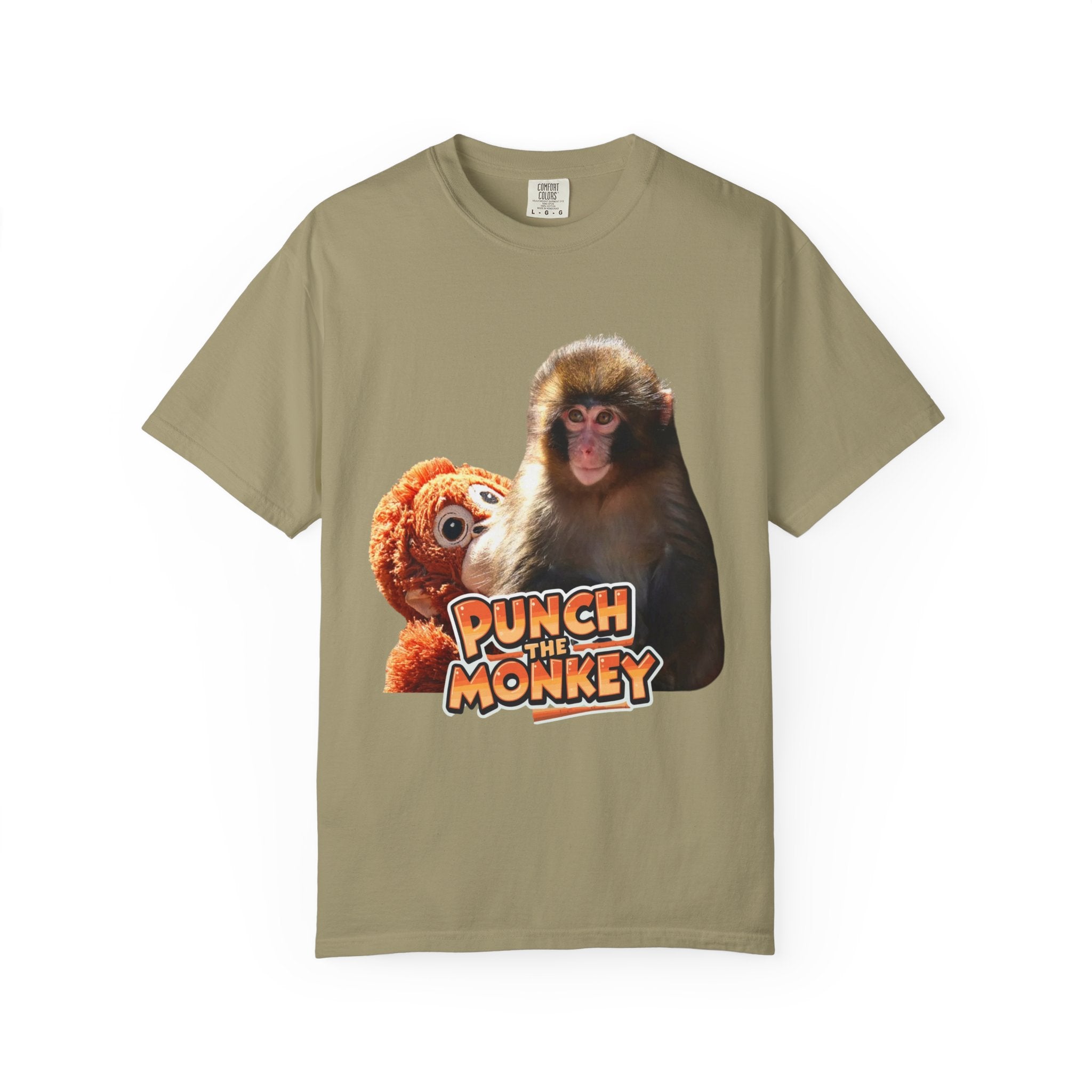 Punch the Monkey T-Shirt — Retro Monkey Graphic Tee - Creations by Chris and Carlos