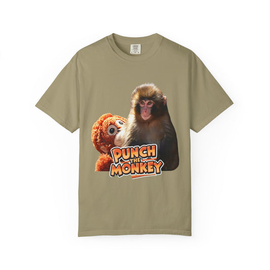 Punch the Monkey T-Shirt — Retro Monkey Graphic Tee - Creations by Chris and Carlos