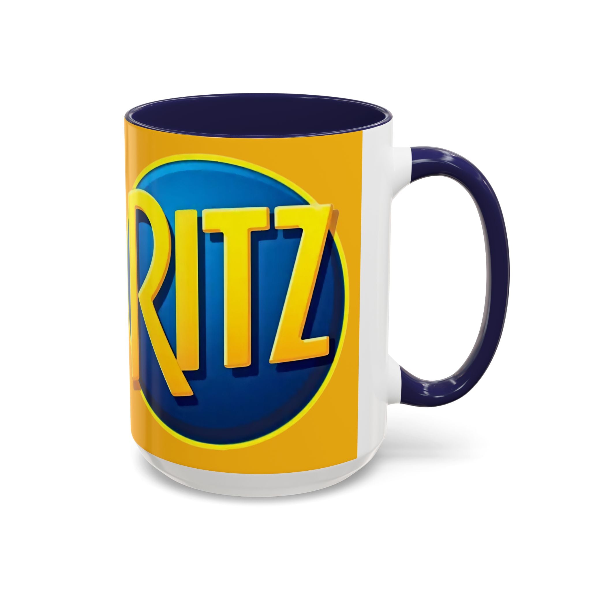 Ritz Logo Accent Coffee Mug — Branded Snack Lover Gift (11/15oz) - Creations by Chris and Carlos