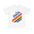 Retro Fanta Rainbow Graphic Unisex Heavy Cotton Tee