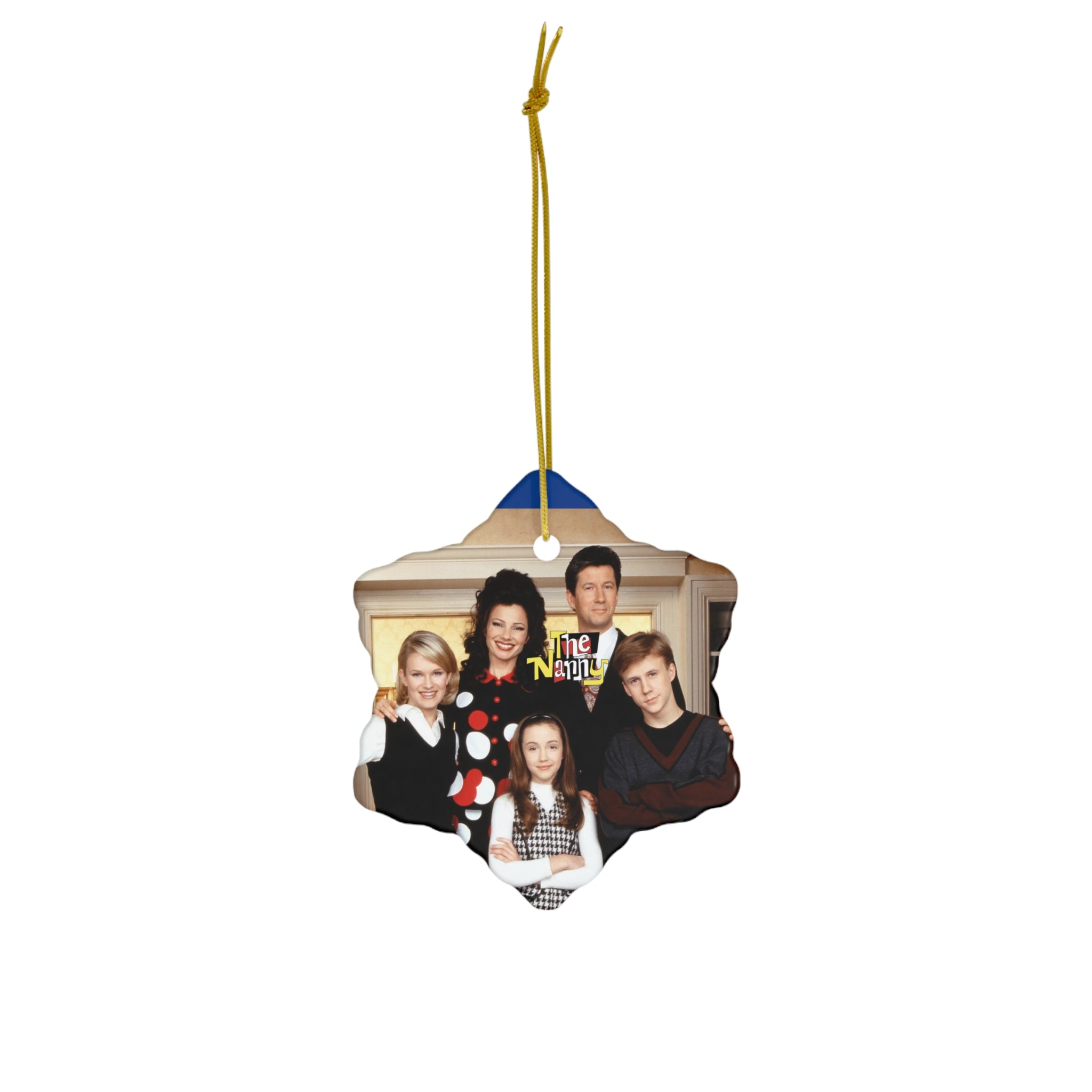 The Nanny 90's TV Show Ceramic Ornament, 4 Shapes - Creations by Chris and Carlos