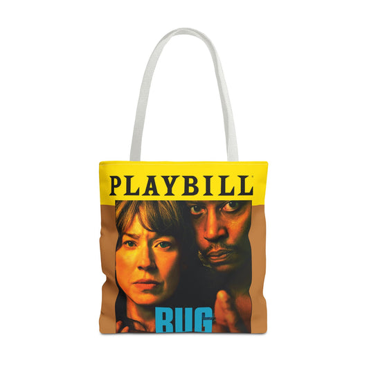 Playbill "Bug" Broadway Tote Bag - Creations by Chris and Carlos
