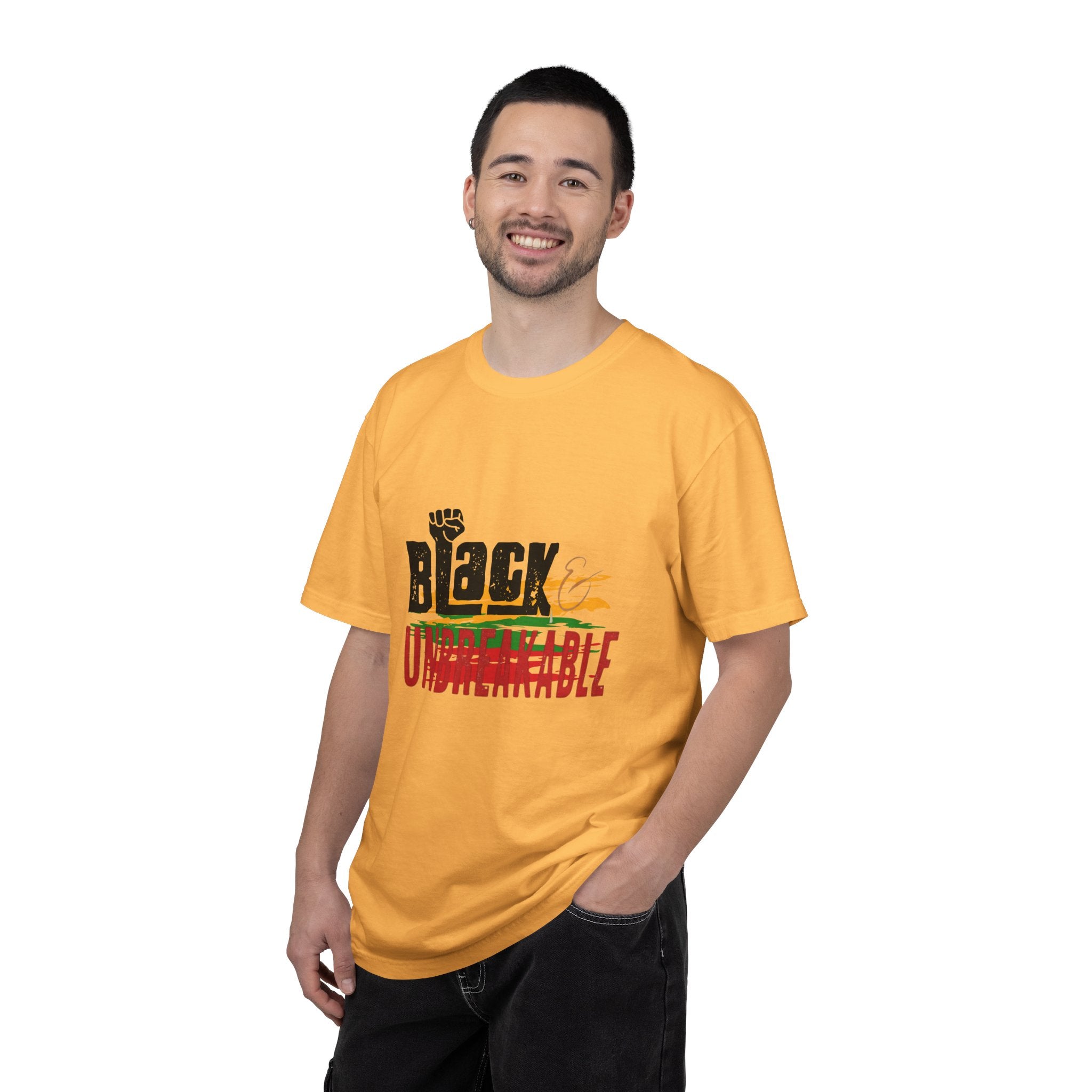 Black History Month- is Unbreakable T-Shirt Pan-African Power Graphic Tee - Creations by Chris and Carlos