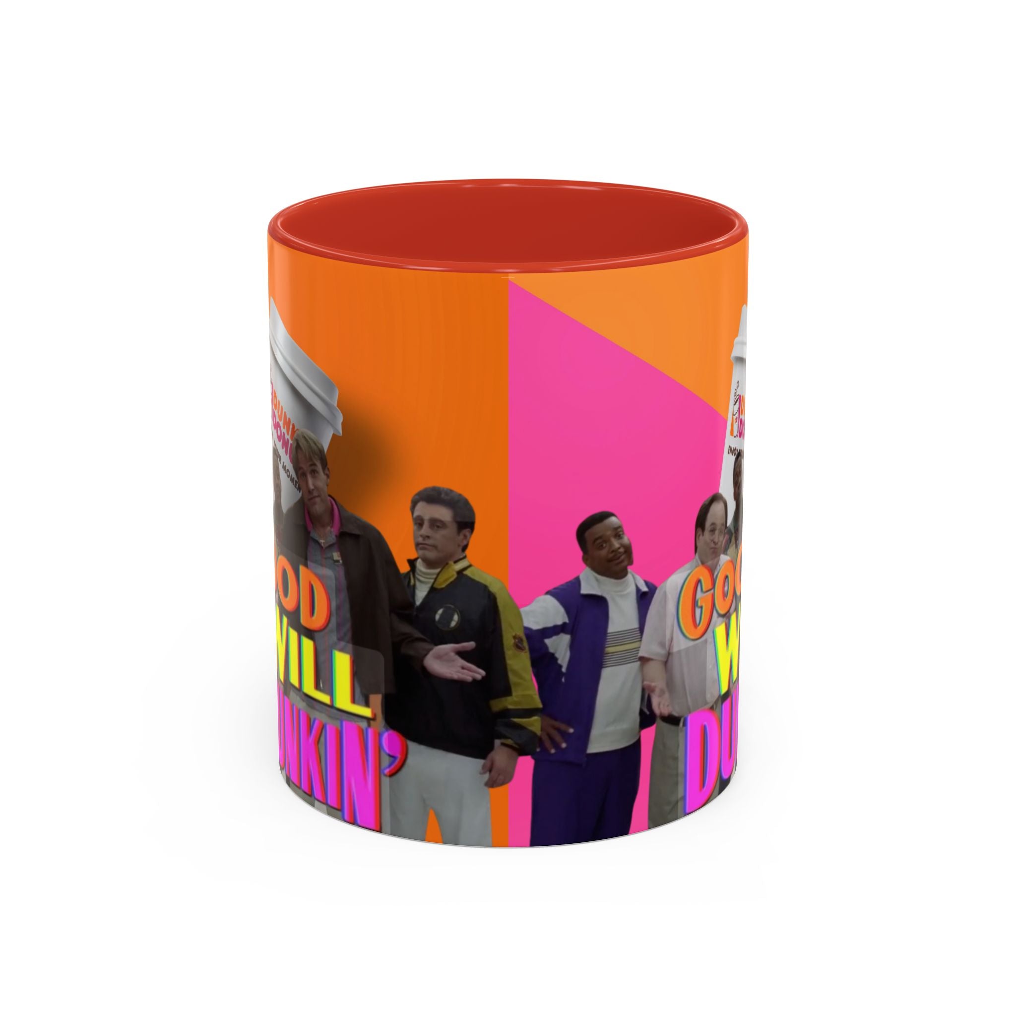 Good Will Dunkin’ Accent Coffee Mug — Funny Pop Culture Quote Coffee Cup (11/15oz) - Creations by Chris and Carlos