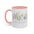 Christian Gifts Floral Ceramic Coffee Mug– Inspirational Scripture for Friends