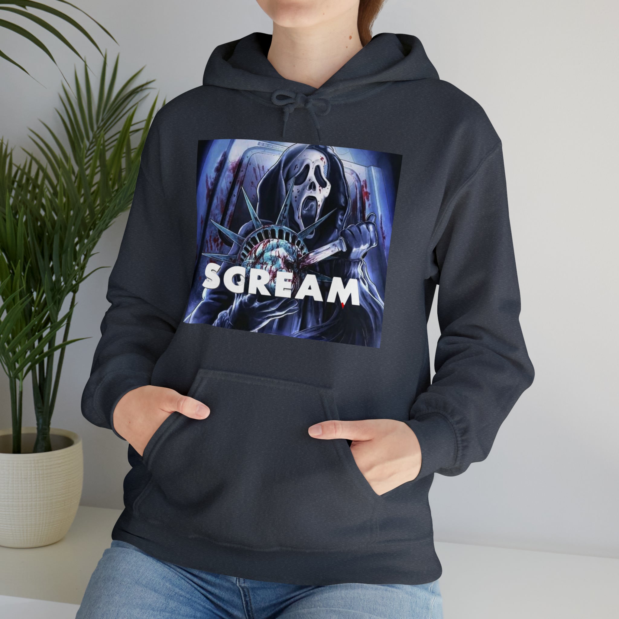 Scream- Unisex Heavy Blend™ Hooded Sweatshirt - Creations by Chris and Carlos