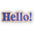 Headspace Hangs | Hello! Shaped Pillow — Custom Decorative Word Cushion