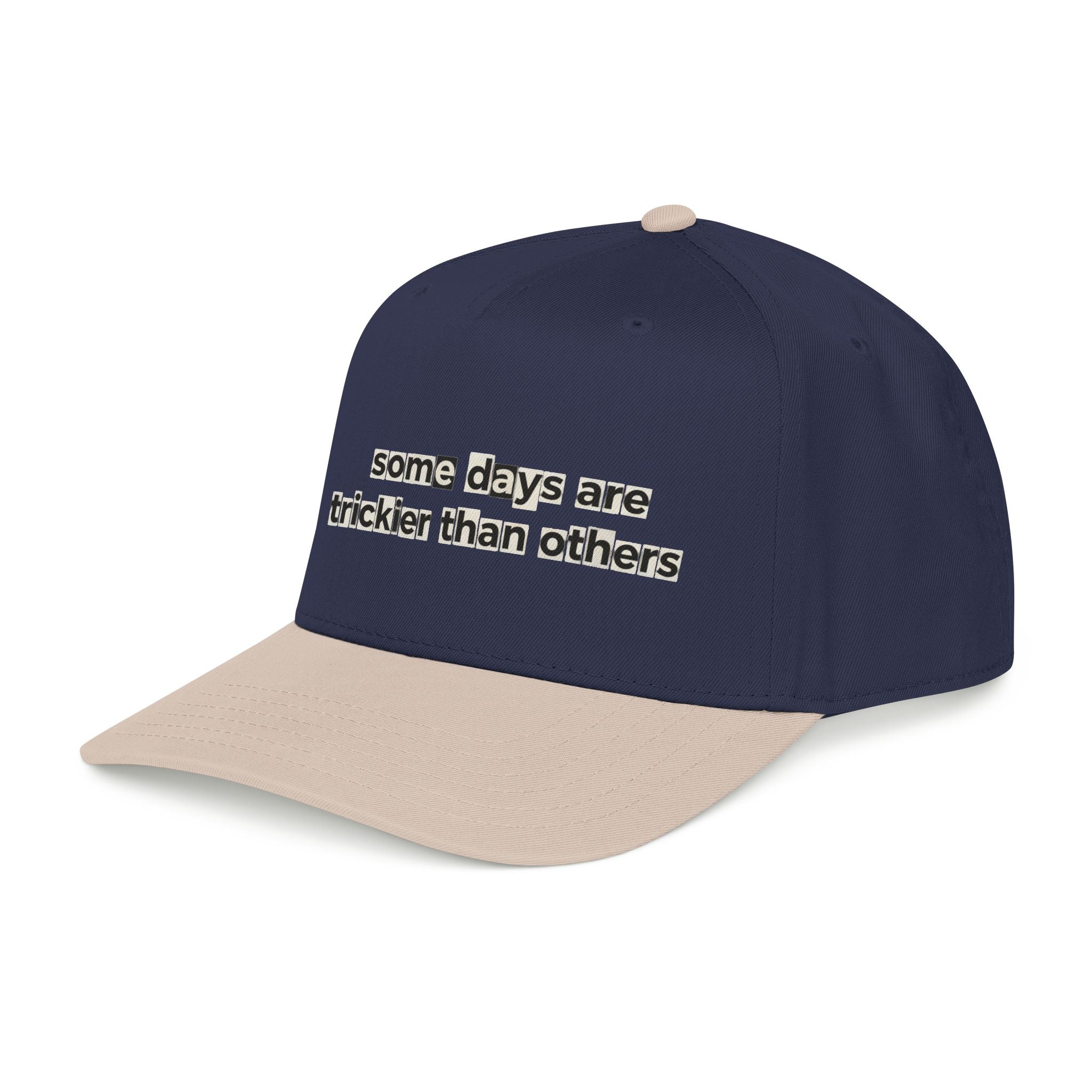 Baseball Cap — "Some Days Are Trickier Than Others" Patch - Creations by Chris and Carlos