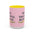 Sip. Shuffle. Repeat. — Pink Accent Coffee Mug - Creations by Chris and Carlos