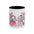 Mama Floral Coffee Mug — Cute Pink Hello Kitty Style Mother's Day Gift (11/15oz)