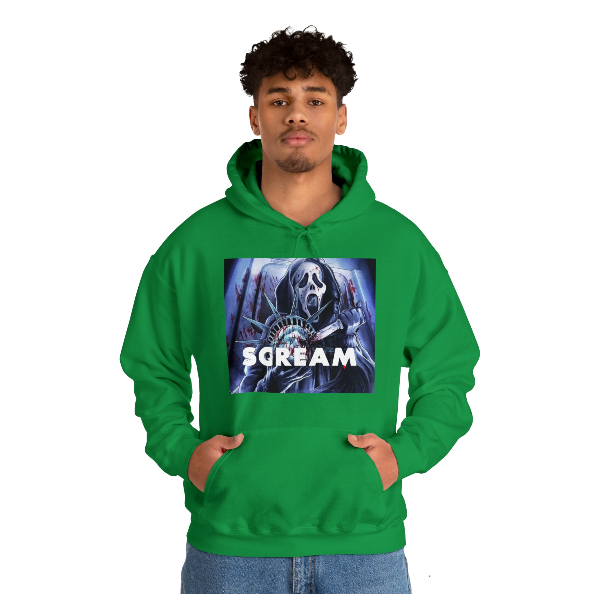 Scream- Unisex Heavy Blend™ Hooded Sweatshirt - Creations by Chris and Carlos