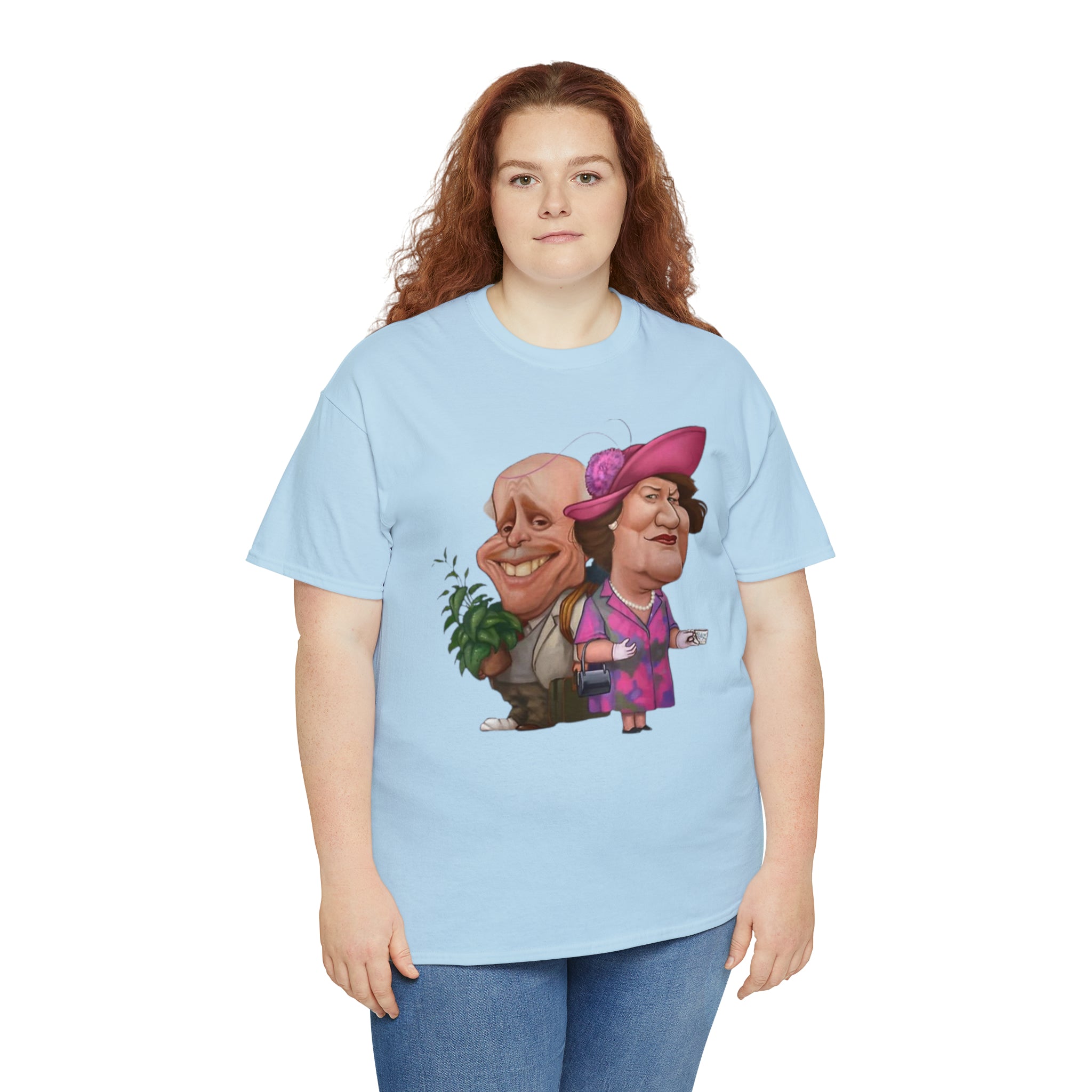 Keeping Up Appearances 90's TV Show-Unisex Heavy Cotton T-Shirt - Creations by Chris and Carlos