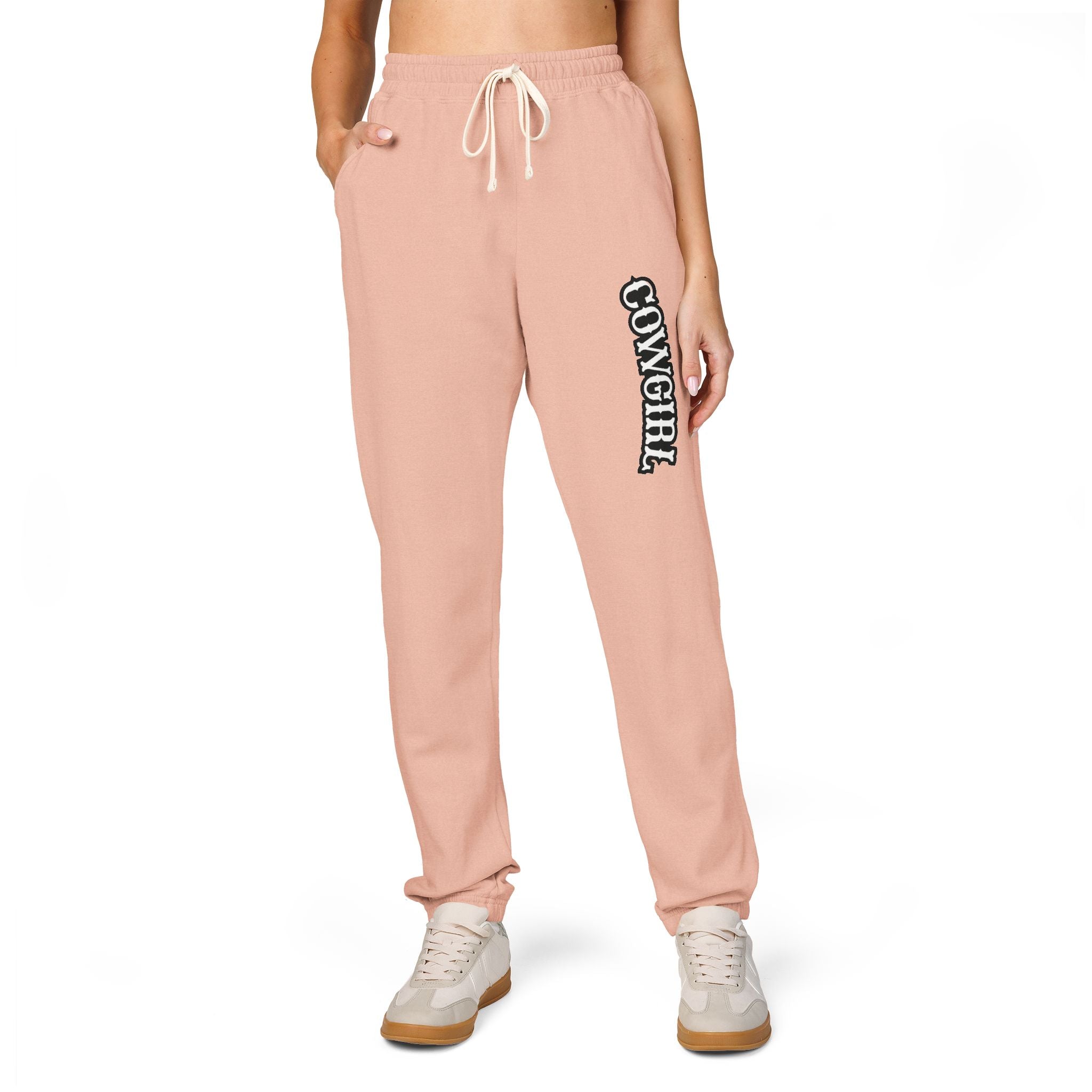 Cowgirl Unisex Garment-Dyed Fleece Sweatpants - Creations by Chris and Carlos