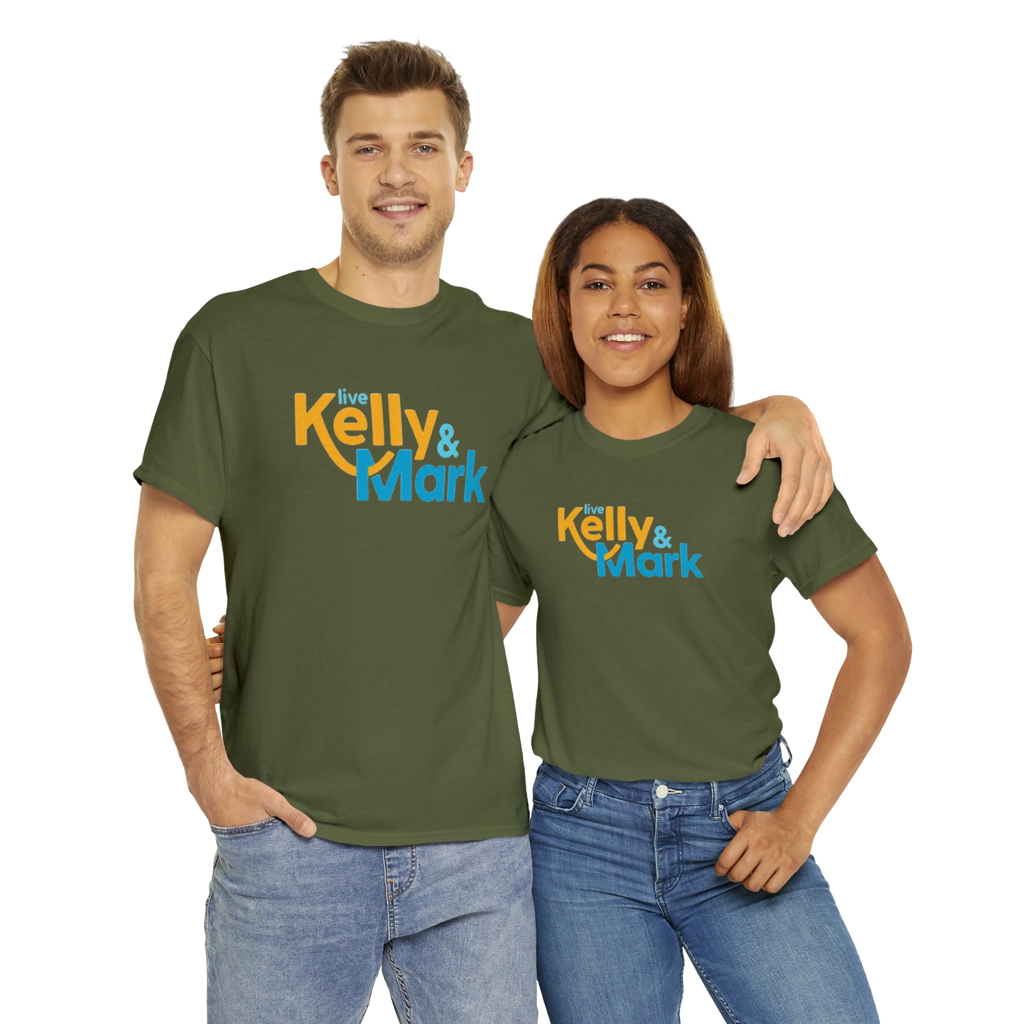 Live Kelly and Mark- Unisex Heavy Cotton T-Shirt - Creations by Chris and Carlos