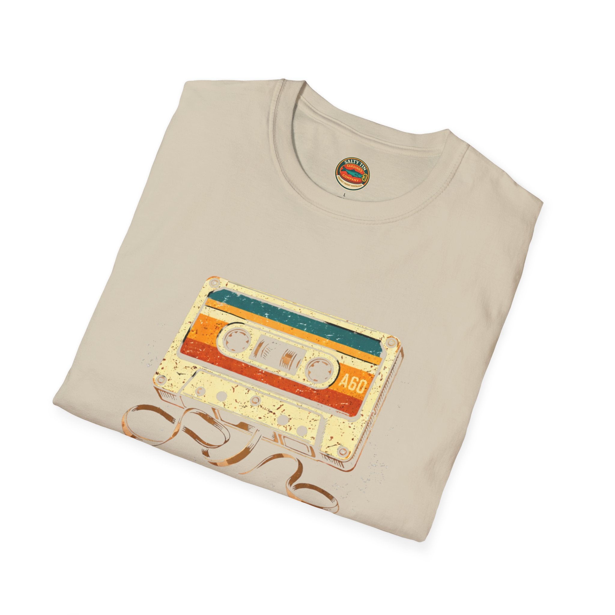 Analog Soul Cassette T-Shirt — Retro Music Vintage Tape Tee - Creations by Chris and Carlos