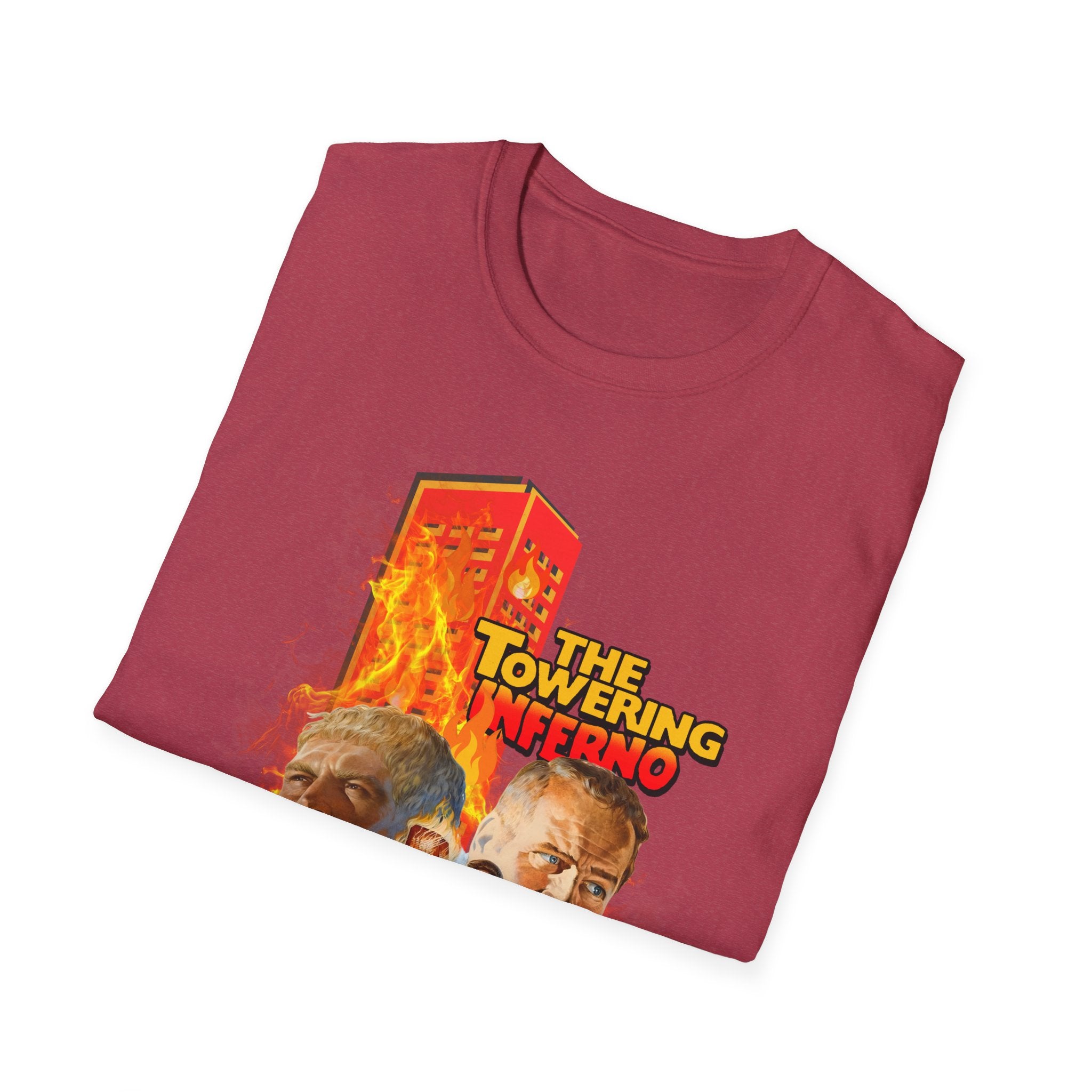T-Shirt - The Towering Inferno Vintage Movie Poster Tee - Creations by Chris and Carlos