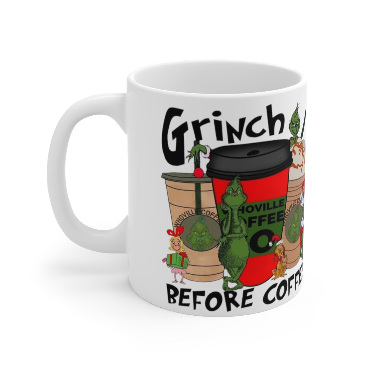 Grinch Faces™ | Ceramic Mug