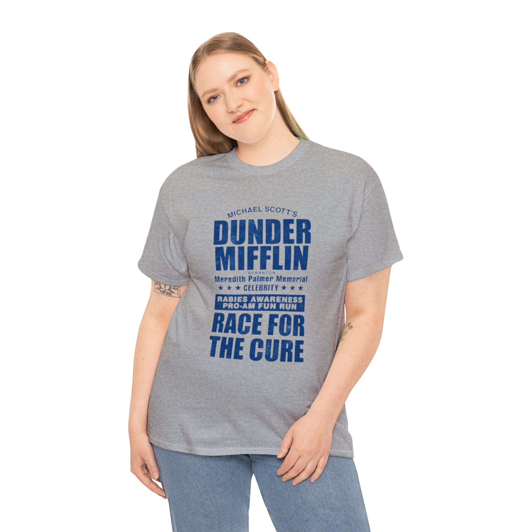 Race for the Cure- Unisex Heavy Cotton T-Shirt - Creations by Chris and Carlos