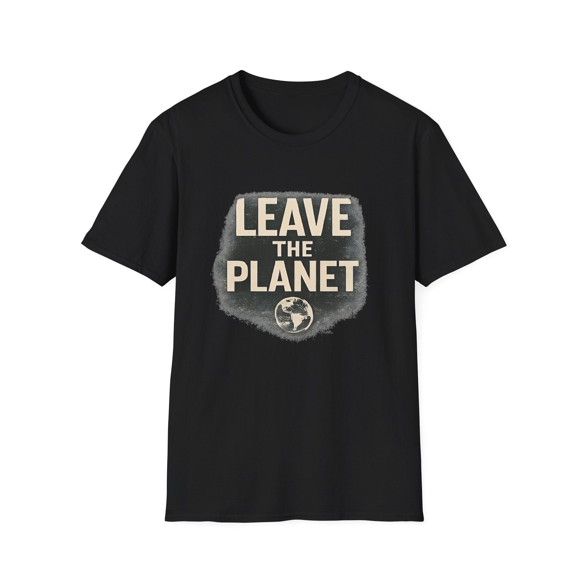 Leave the Planet T‑Shirt – Retro Space Graphic Tee - Creations by Chris and Carlos