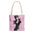 Fashion Illustration Tote Bag — Chic Pink Lady Print - Creations by Chris and Carlos