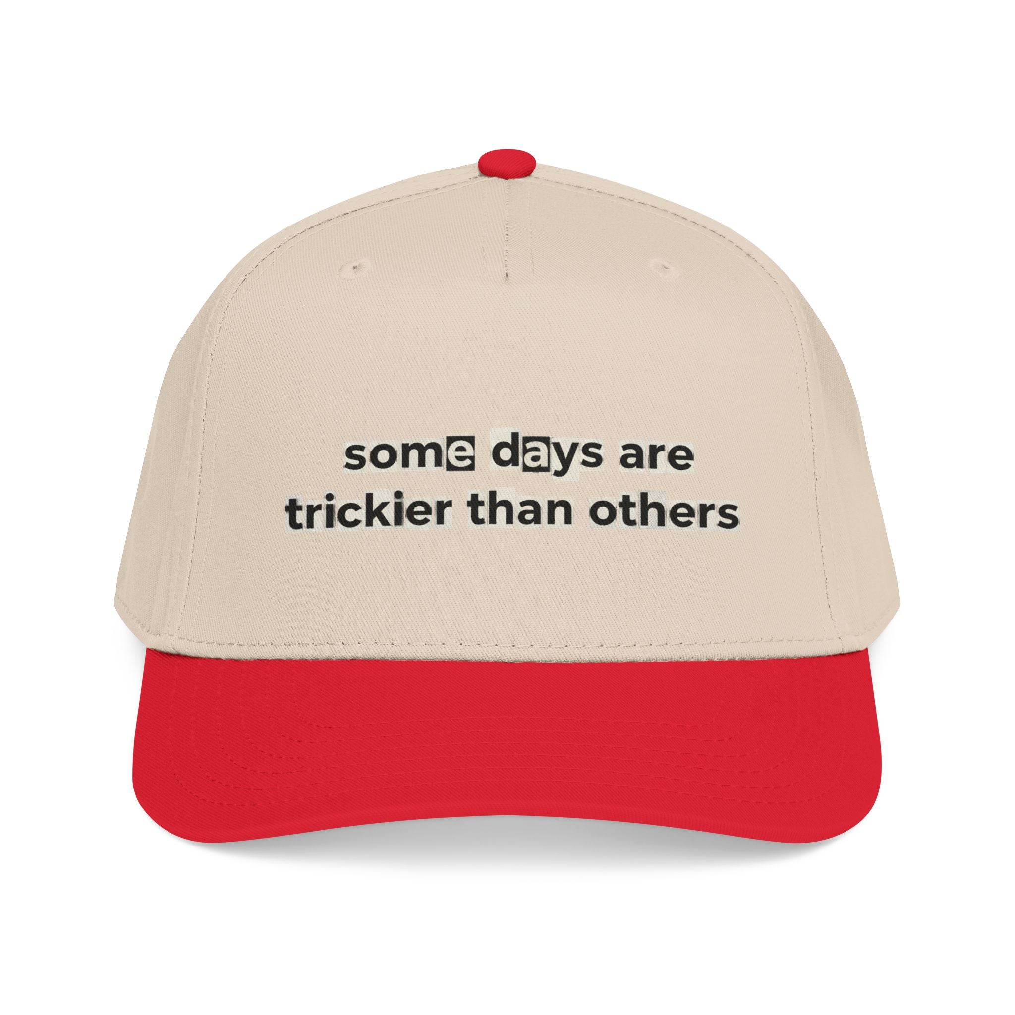 Baseball Cap — "Some Days Are Trickier Than Others" Patch - Creations by Chris and Carlos