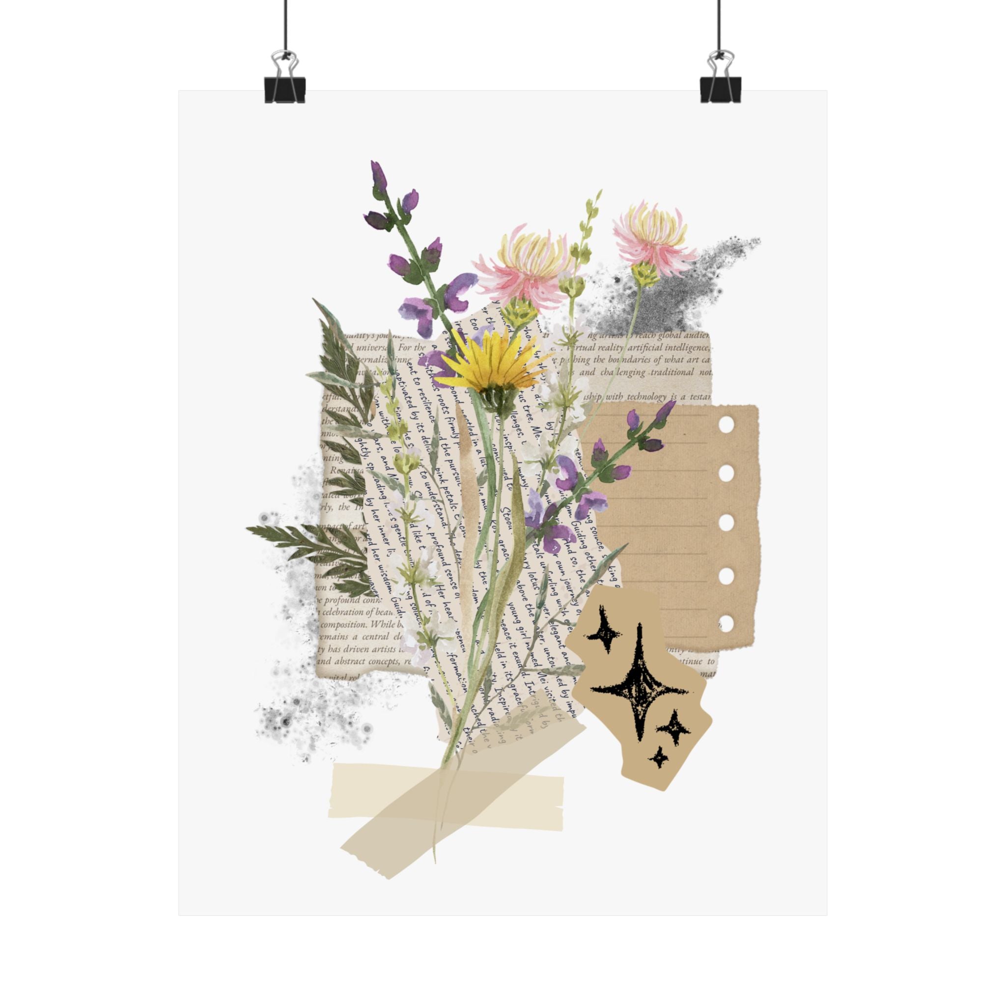 Briarwood Garden Matte Vertical Posters - Creations by Chris and Carlos