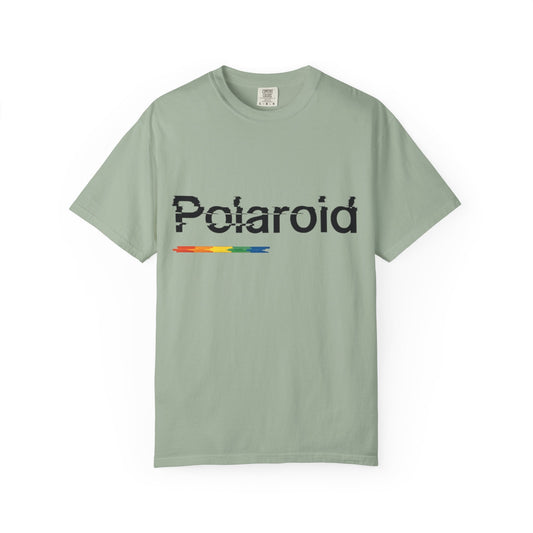 Polaroid Retro Rainbow Logo T-Shirt - Creations by Chris and Carlos