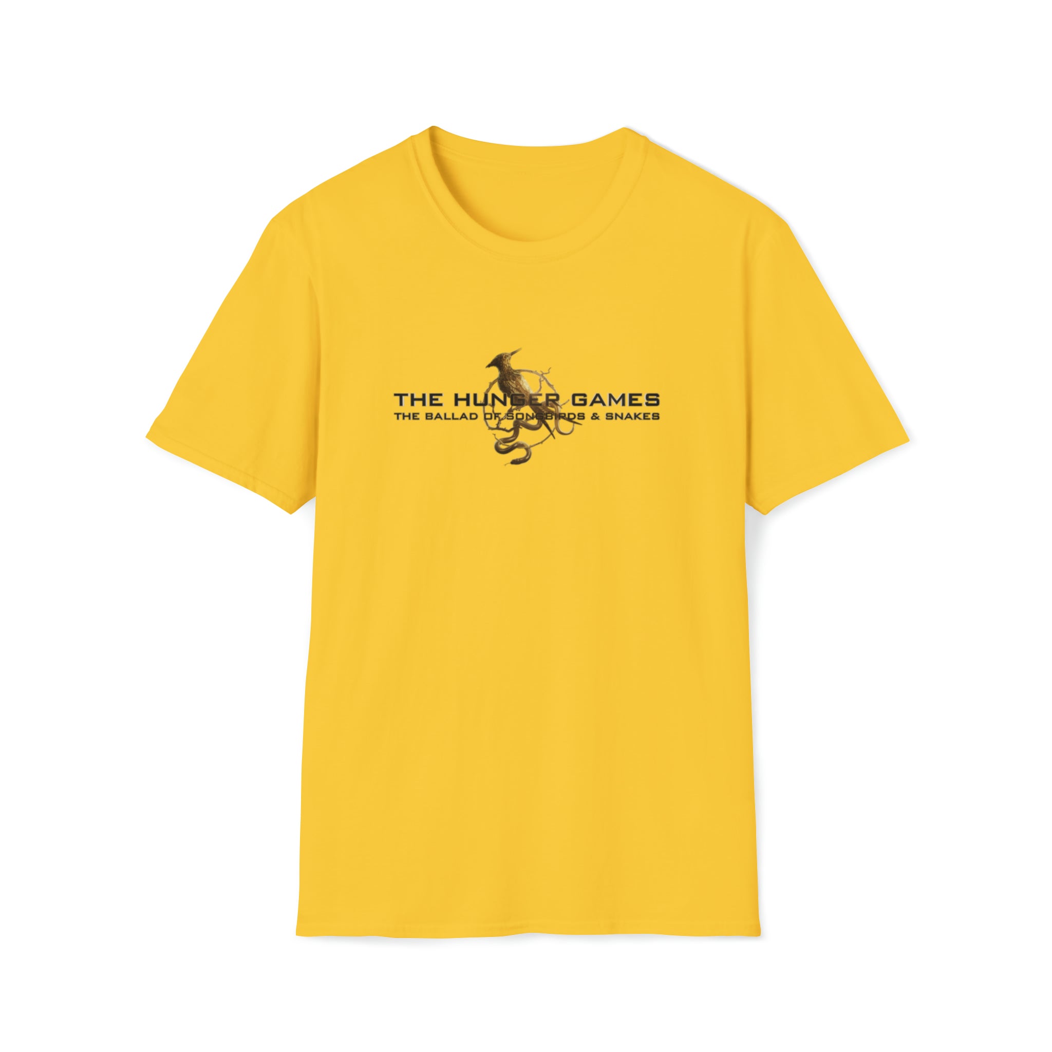 The Hunger Games: The Ballad of Songbirds & Snakes- Unisex Softstyle T-Shirt - Creations by Chris and Carlos