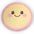 Headspace Hangs | Smiley Face Round Pillow — Cute Kawaii Plush Decorative Cushion