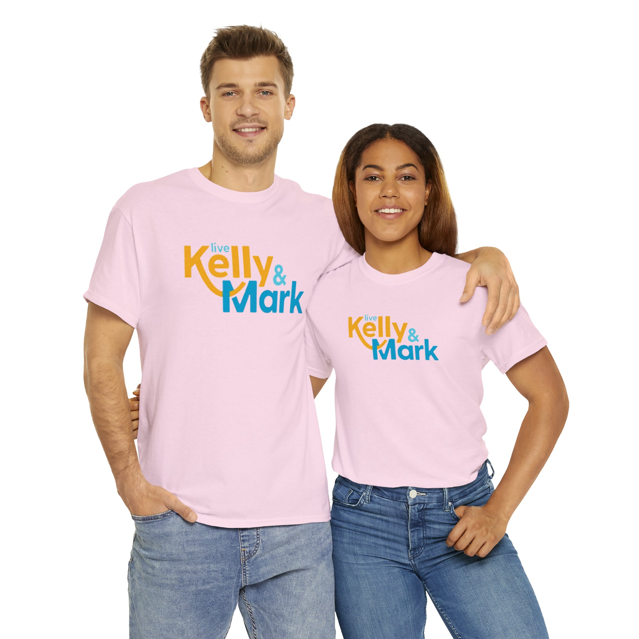 Live Kelly and Mark- Unisex Heavy Cotton T-Shirt - Creations by Chris and Carlos