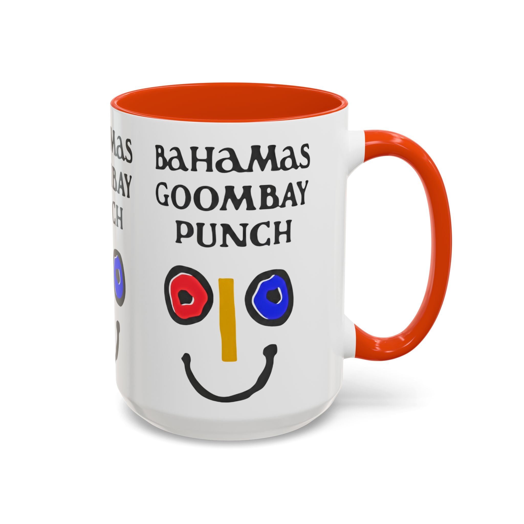 Bahamas Goombay Punch Mug — Colorful Caribbean Smile Coffee Cup (11oz, 15oz) - Creations by Chris and Carlos
