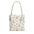 Mahjong Floral Tote Bag — Vintage Mahjong Tile Pattern All-Over Print Tote