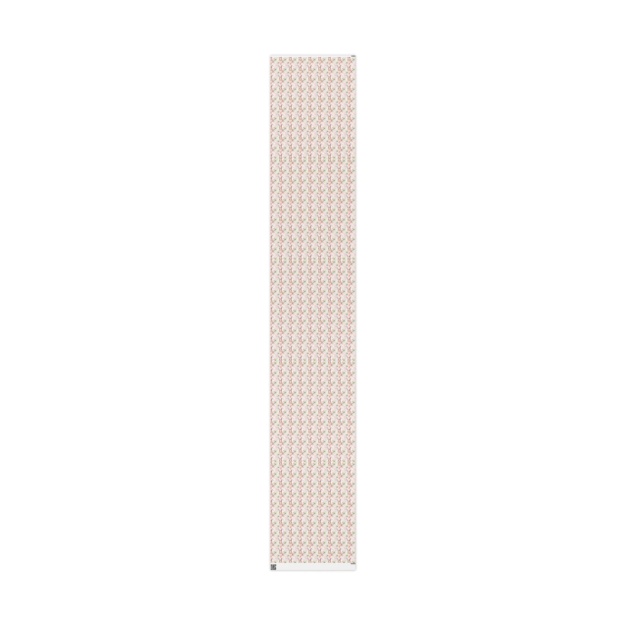 Easter Floral Bunny Wrapping Paper Roll — Cute Pastel Rabbit Gift Wrap for Baby Showers & Easter - Creations by Chris and Carlos