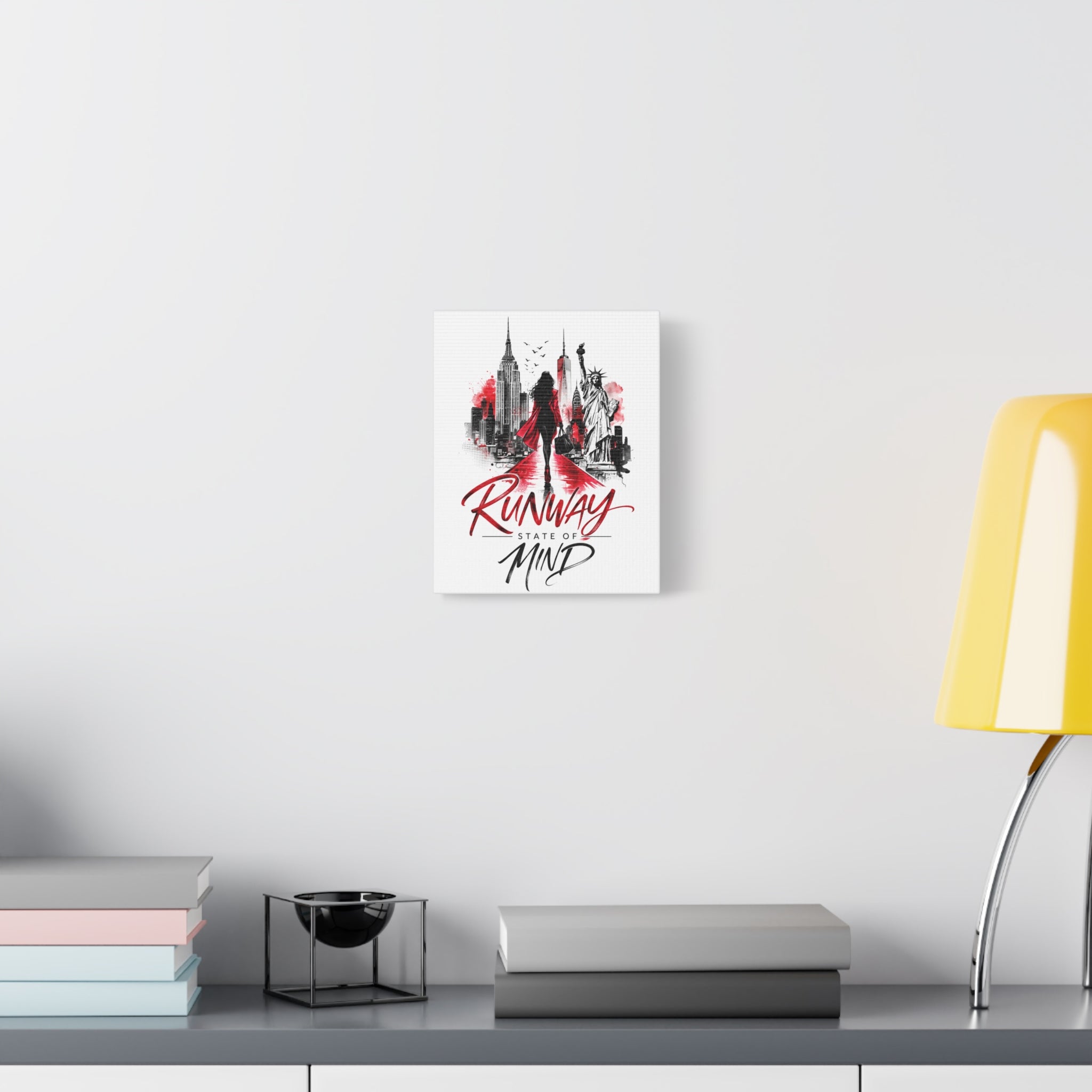 Runway State of Mind Canvas Wall Art — NYC Fashion Print - Creations by Chris and Carlos