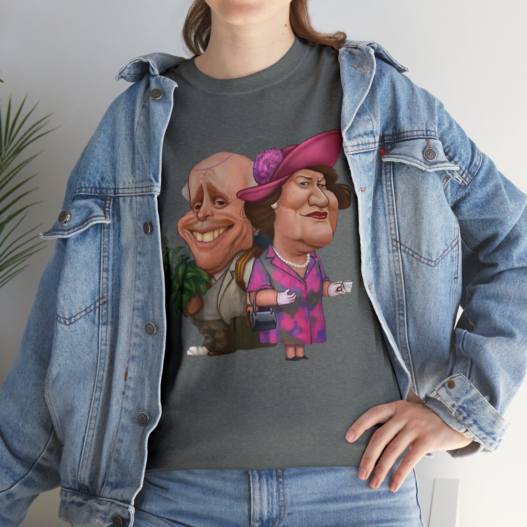 Keeping Up Appearances 90's TV Show-Unisex Heavy Cotton T-Shirt - Creations by Chris and Carlos