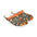 Skeletons and Cats Foam Rubber Shoes (AOP)