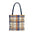 The Tailgate Crew- Stylish Plaid Tote Bag, Trendy Beach Bag, Reusable Shopping Tote