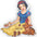 Snow White- Custom Shaped Pillows