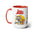 Tom & Jerry- Two-Tone Coffee Mugs, 15oz