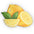 Lemon Slice Custom Shaped Pillow — Citrus Fruit Decorative Cushion