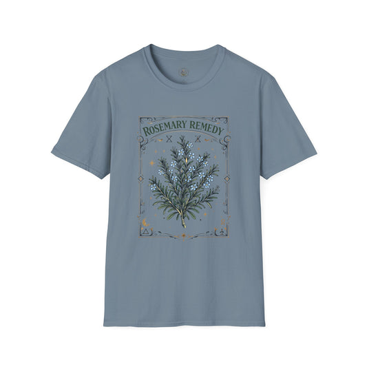 Old Soul Apothecary Rosemary Remedy T-Shirt – Botanical Herbal Remedy Tee - Creations by Chris and Carlos