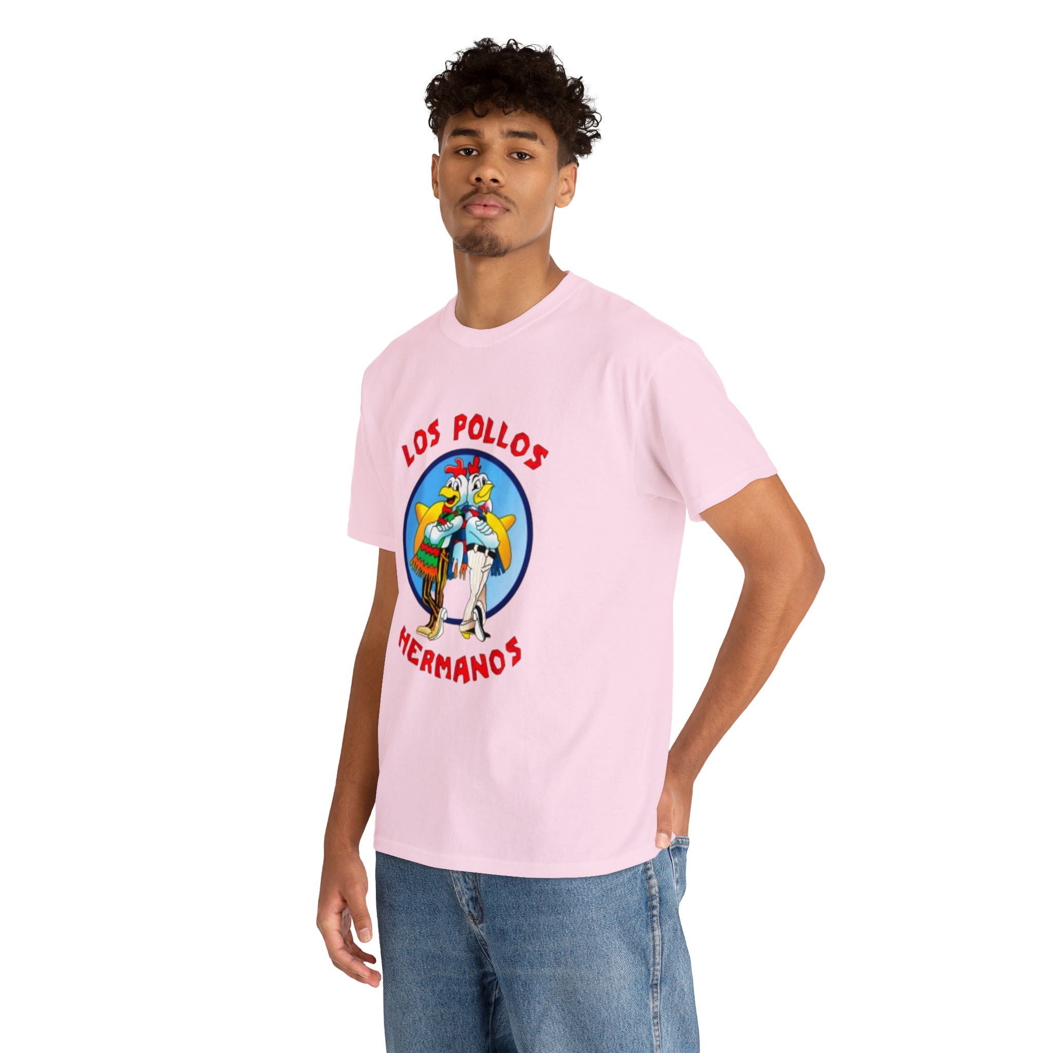 Pollos- Unisex Heavy Cotton T-Shirt - Creations by Chris and Carlos