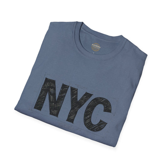 The Foundry Collective NYC Distressed Graphic T-Shirt — Vintage New York City Tee - Creations by Chris and Carlos