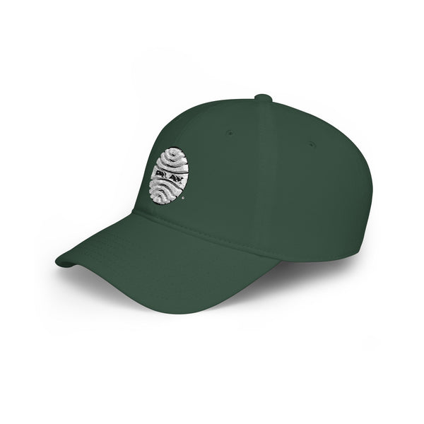 Pan Am Airlines Basketball Logo Low Profile Cap — Embroidered Sport Ball Dad Hat - Creations by Chris and Carlos