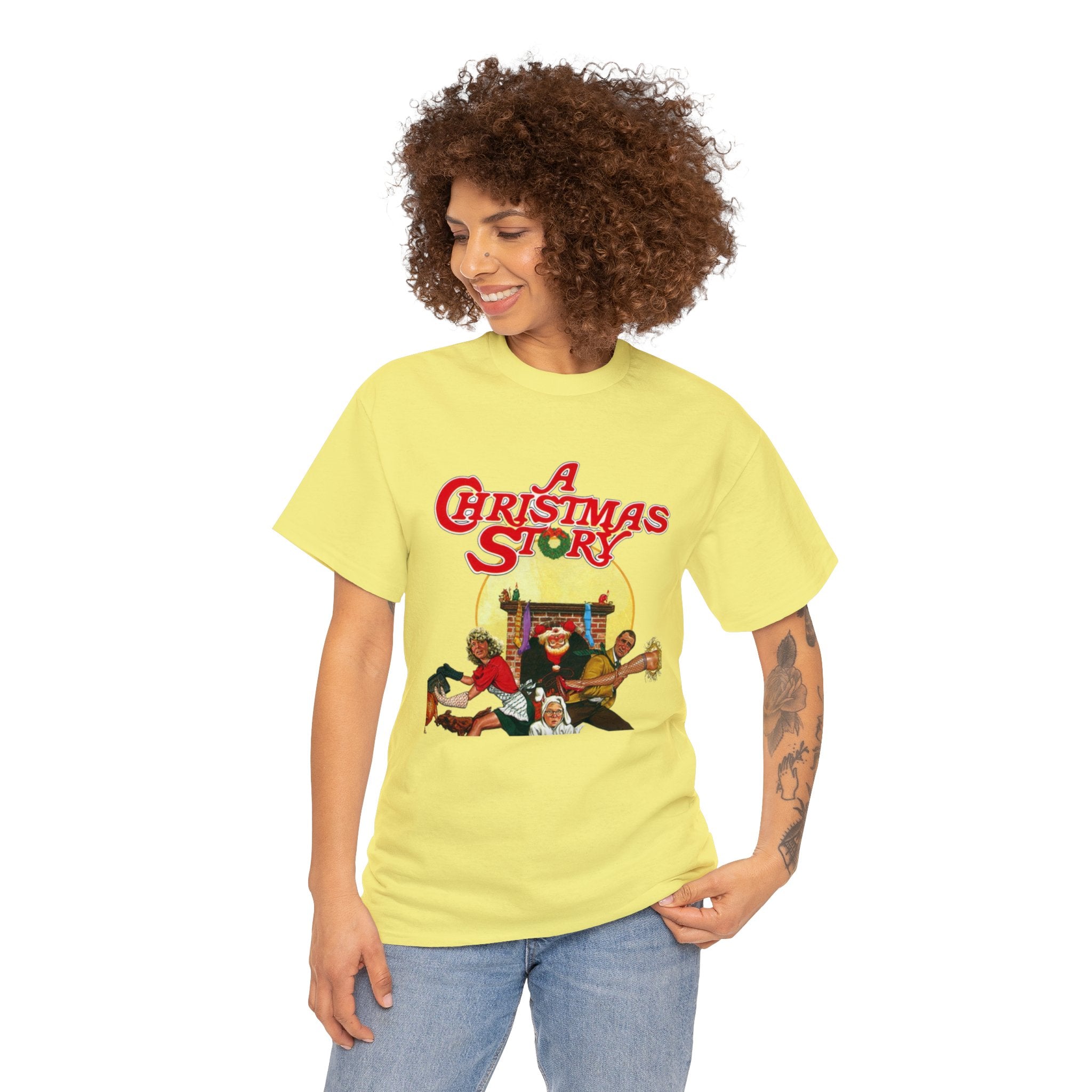 A Christmas Story- Logo Unisex Heavy Cotton Tee - Creations by Chris and Carlos