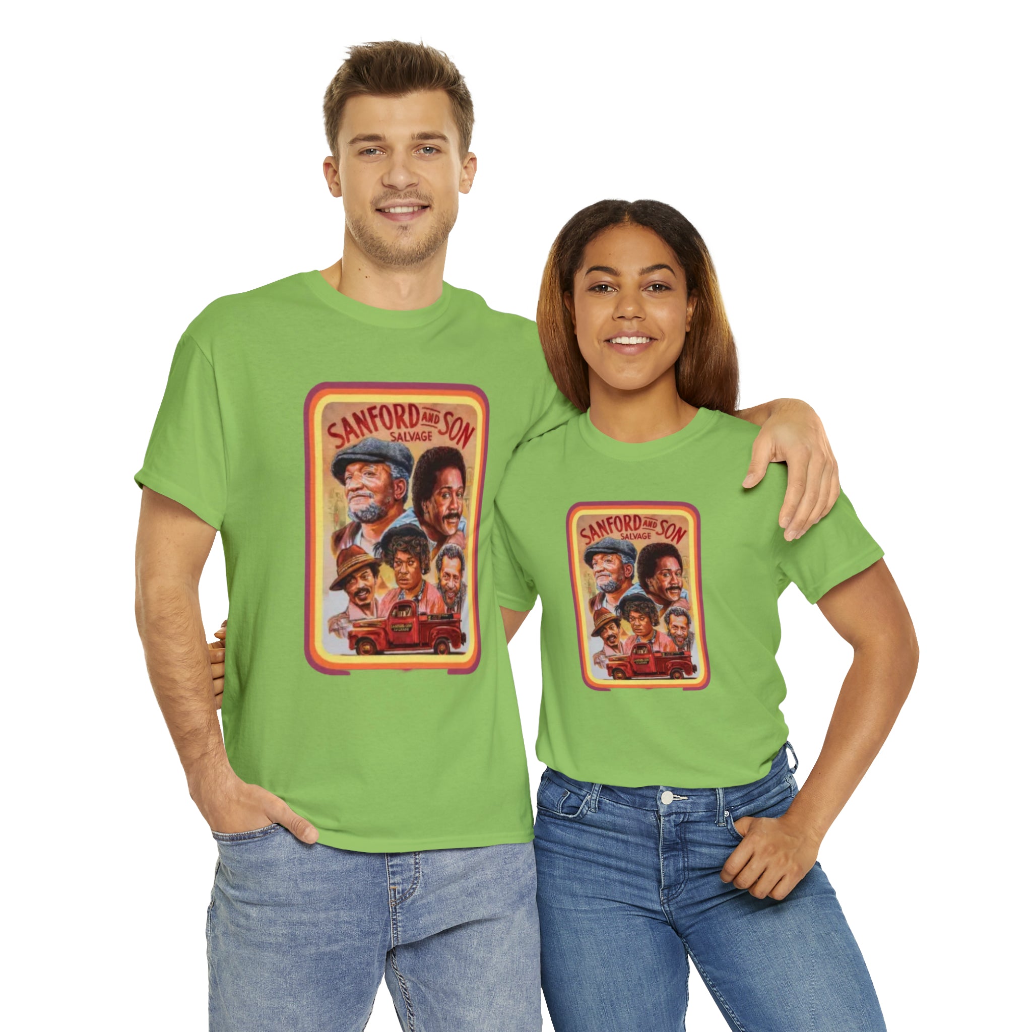 Sandford and Son 70's TV Show- Unisex Heavy Cotton T-Shirt - Creations by Chris and Carlos
