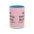 Sip. Shuffle. Repeat. — Pink Accent Coffee Mug - Creations by Chris and Carlos