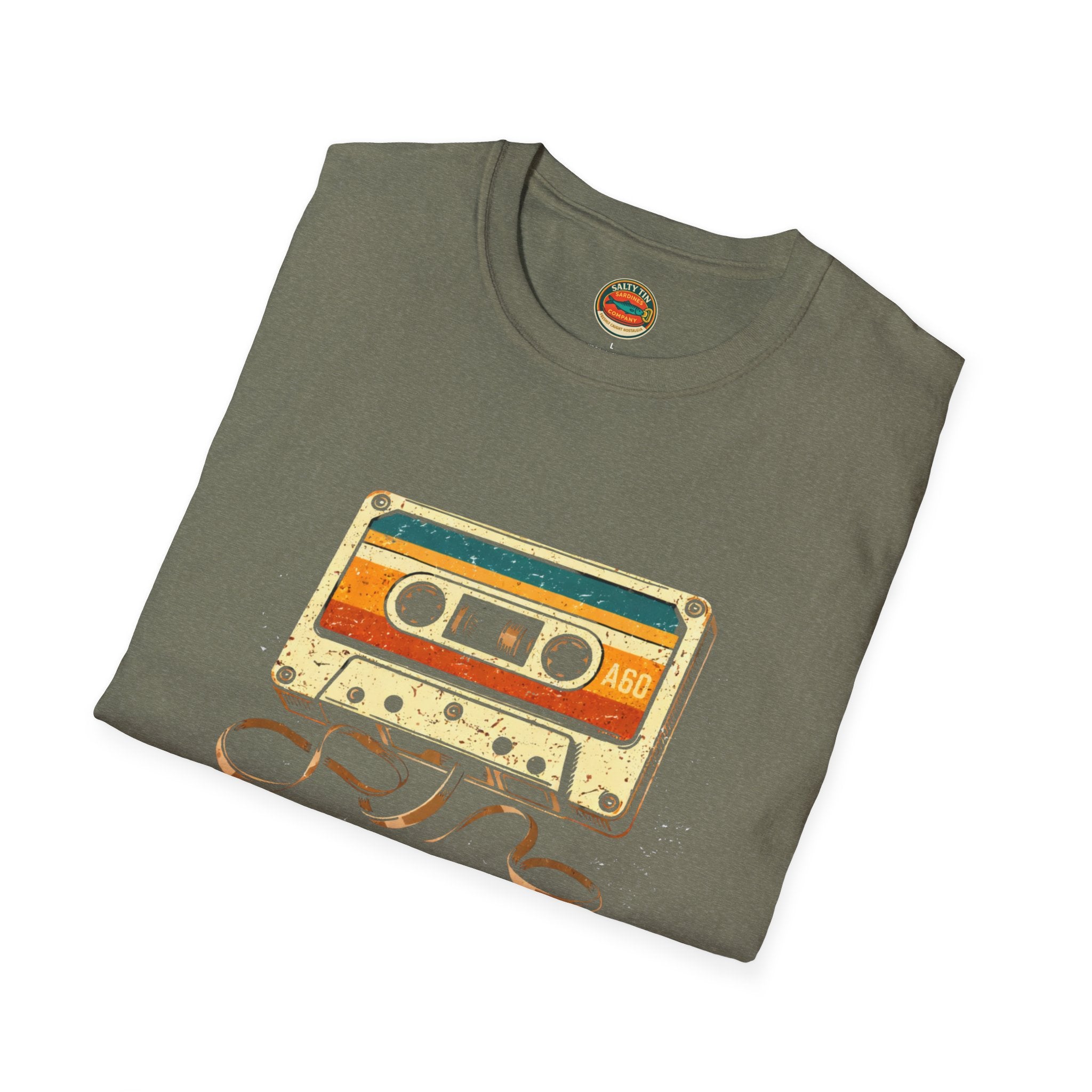 Analog Soul Cassette T-Shirt — Retro Music Vintage Tape Tee - Creations by Chris and Carlos